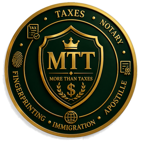 More Than Taxe$ services seal
